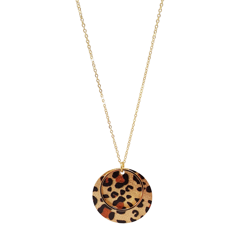 Boho Leopard Necklace