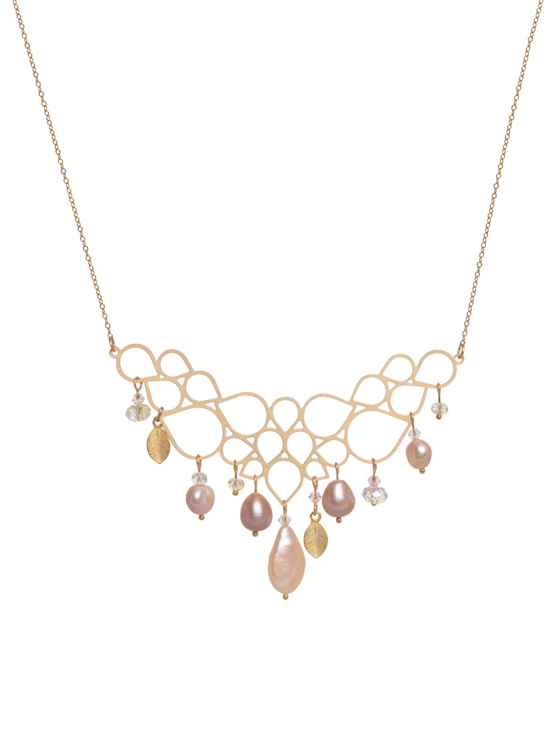 Loops and Pearls Necklace