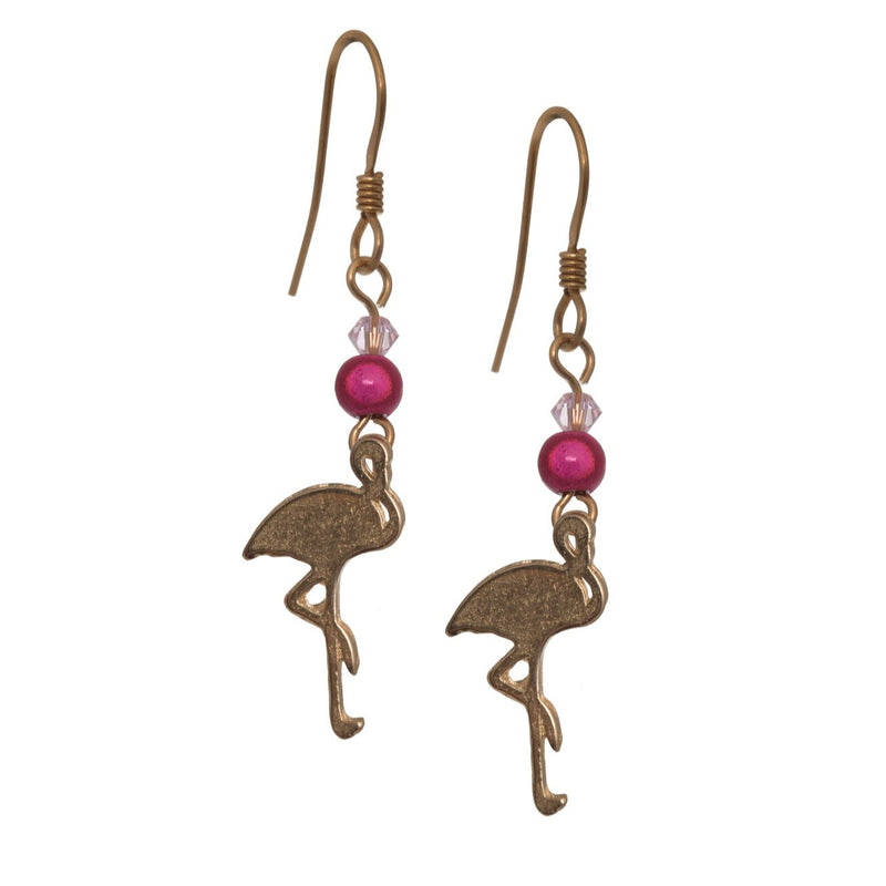 Flamingo Earrings