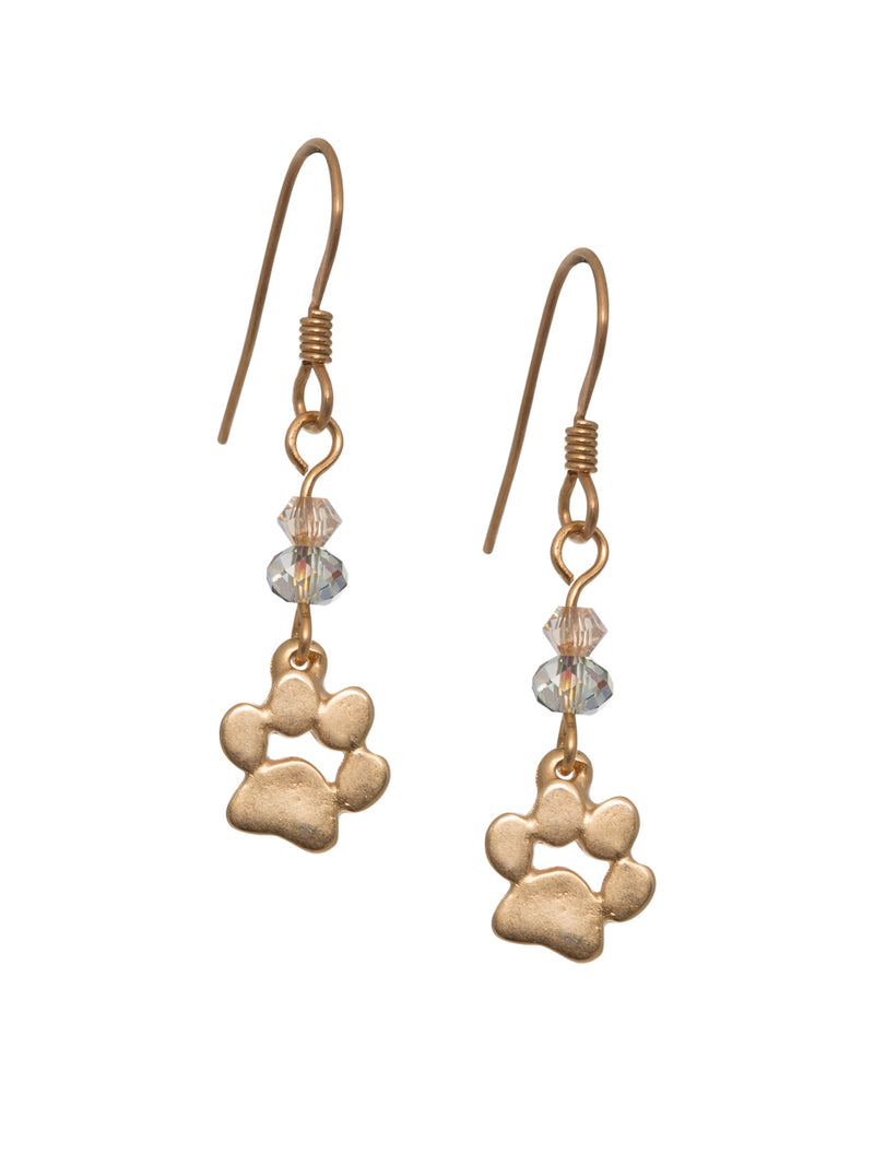 Paw Print Earrings